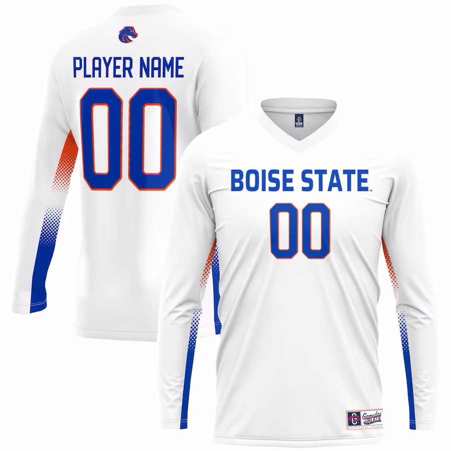 Boise State Broncos GameDay Greats Youth Lightweight NIL Women's Volleyball Jersey - White - Jersey