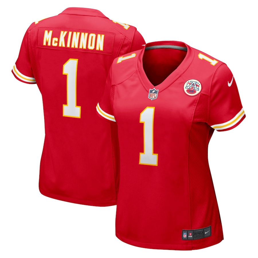 Women's Kansas City Chiefs Jerick McKinnon Nike Red Game Player Jersey - Jersey