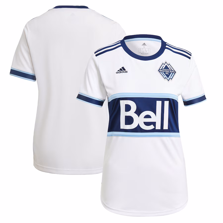 Women's Vancouver Whitecaps FC adidas White 2021 Primary Replica Jersey - Jersey