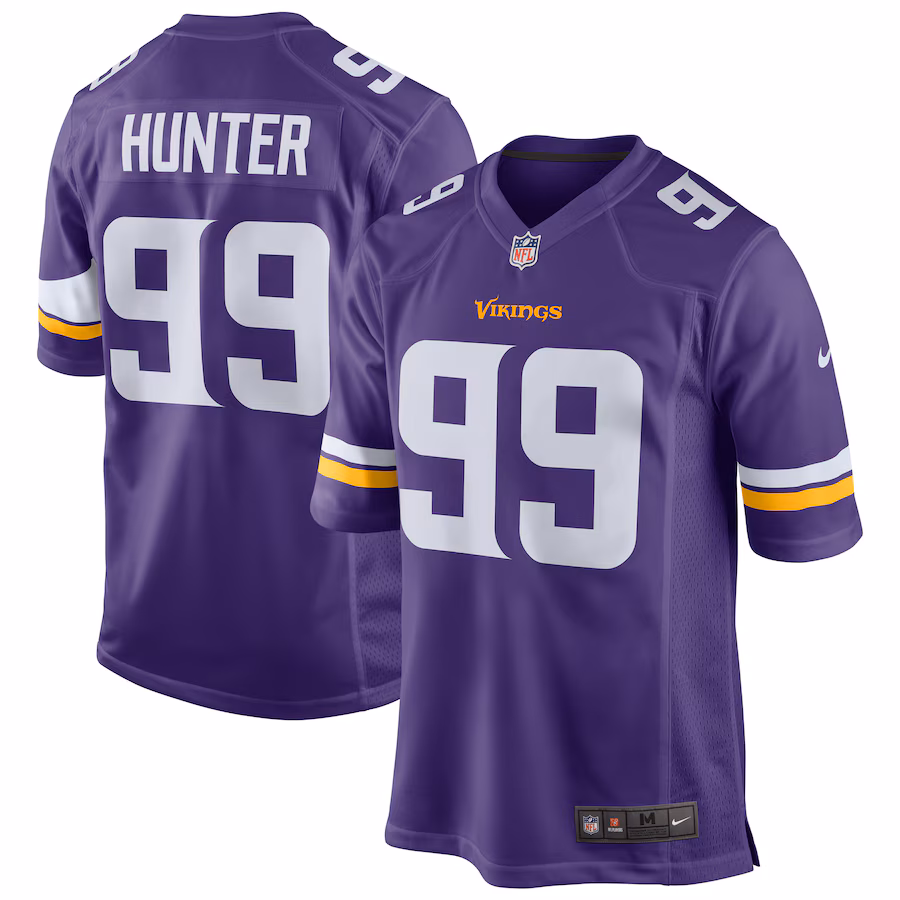 Men's Minnesota Vikings Danielle Hunter Nike Purple Game Jersey - Jersey