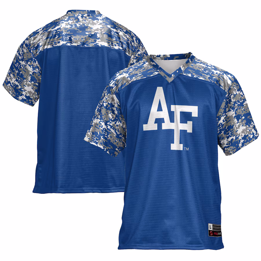 Men's GameDay Greats Blue Air Force Falcons Football Jersey - Jersey