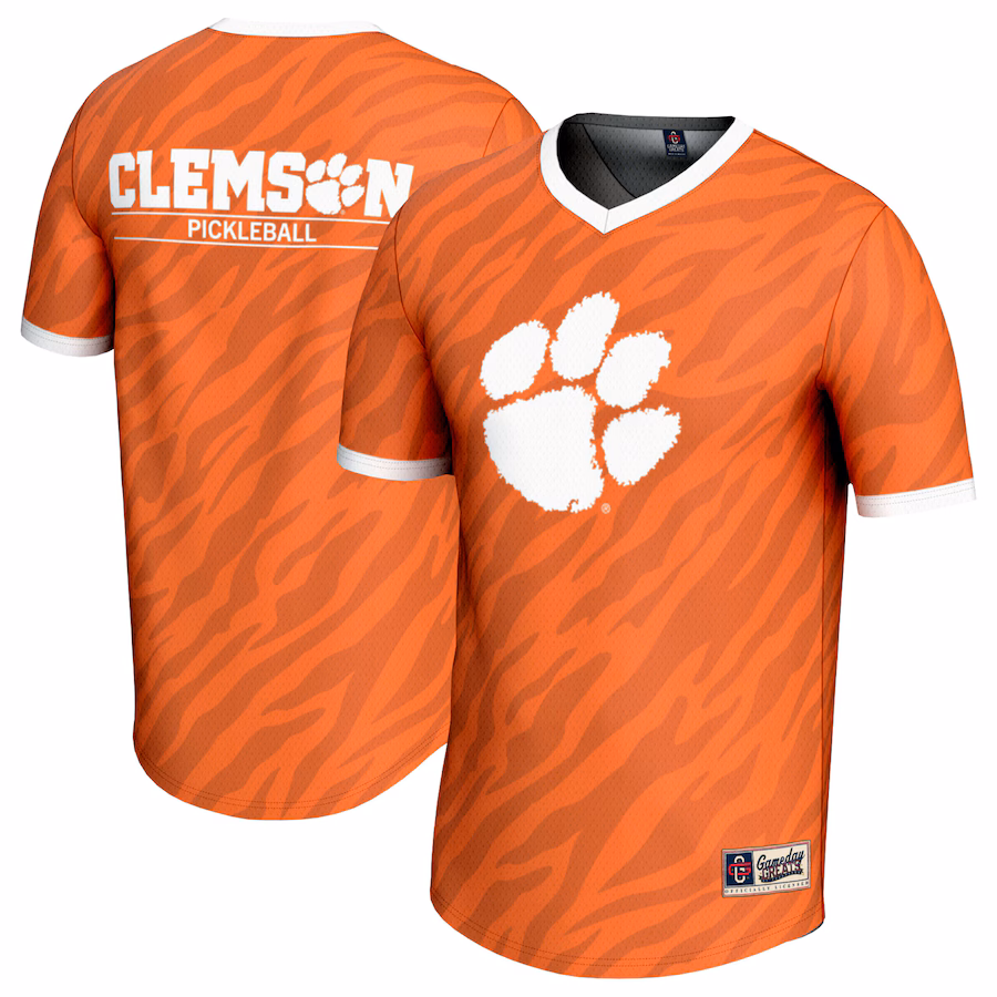 Unisex GameDay Greats  Orange Clemson Tigers Lightweight Pickleball Jersey - Jersey