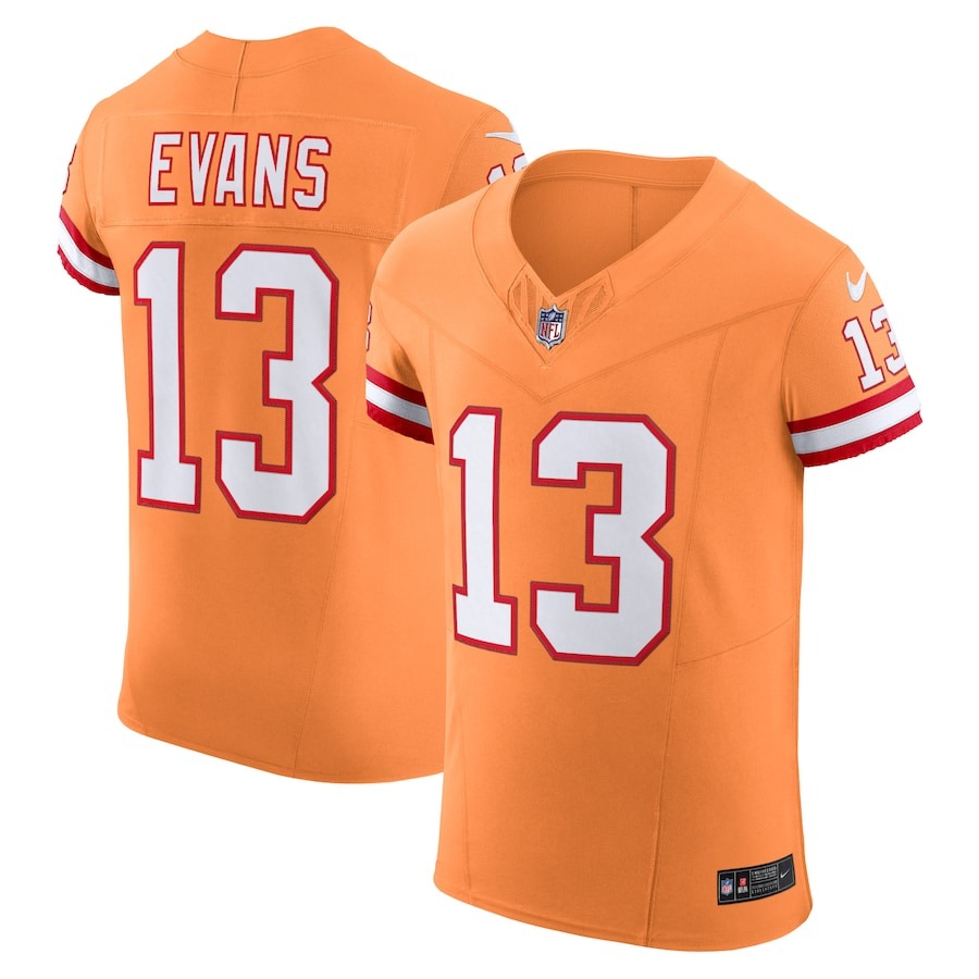 Men's Tampa Bay Buccaneers Mike Evans Nike Orange Alternate Vapor F.U.S.E. Elite Jersey - Jersey