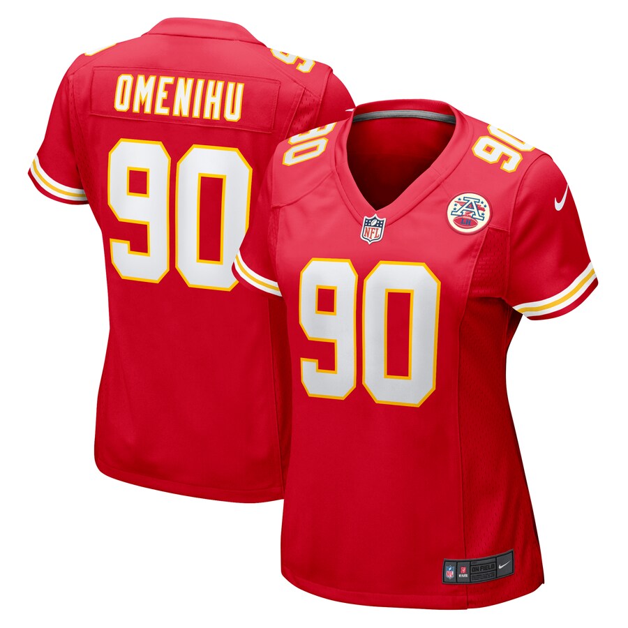 Women's Kansas City Chiefs Charles Omenihu Nike Red Game Player Jersey - Jersey
