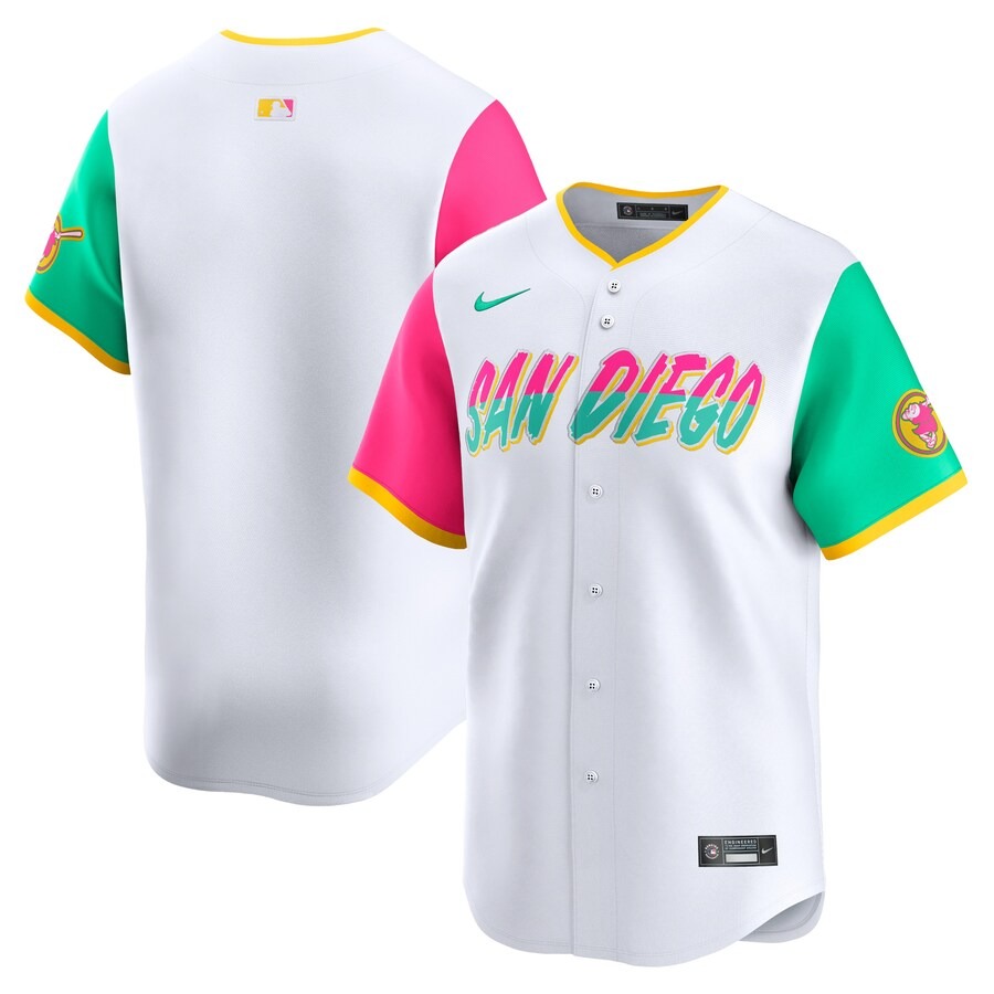Men's San Diego Padres  Nike White City Connect Limited Jersey - Jersey