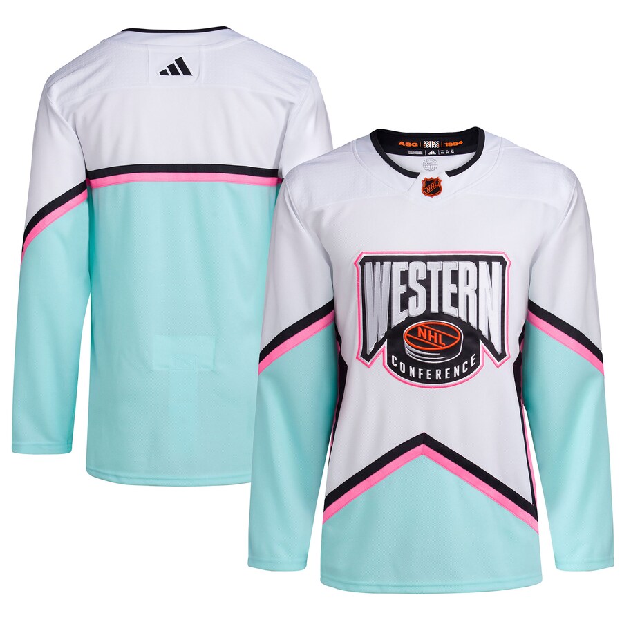 Men's adidas White 2023 NHL All-Star Game Western Conference Authentic Jersey - Jersey