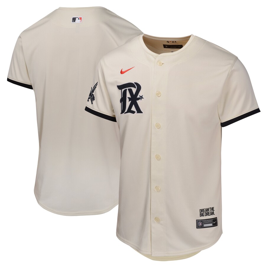 Youth Texas Rangers  Nike Natural City Connect Limited Jersey - Jersey