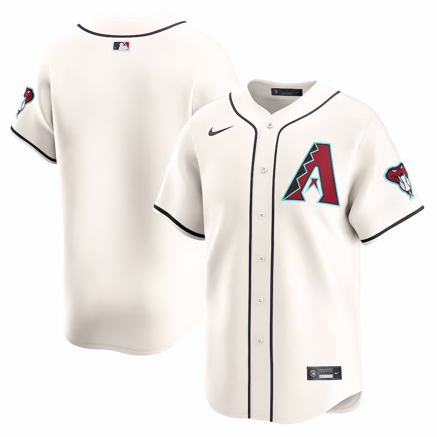 Men's Arizona Diamondbacks Nike White Home Limited Jersey - Jersey