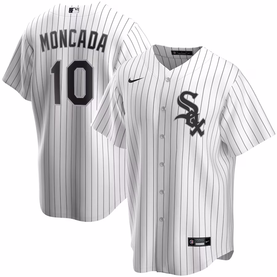 Youth Chicago White Sox Yoan Moncada Nike White Alternate Replica Player Jersey - Jersey