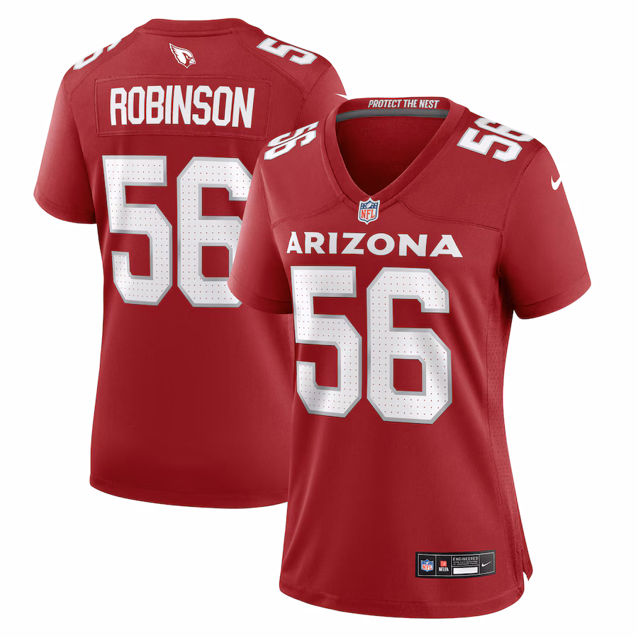 Women's Arizona Cardinals Darius Robinson Nike Cardinal Game Jersey - Jersey