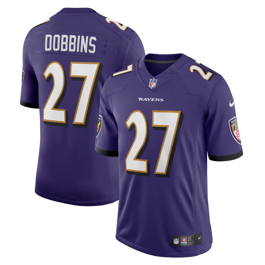 Men's Baltimore Ravens J.K. Dobbins Nike Purple Vapor Limited Jersey - Jersey