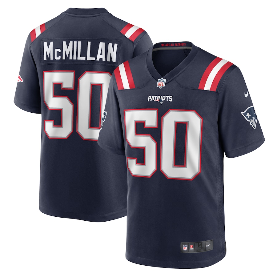 Men's New England Patriots Raekwon McMillan Nike Navy Home Game Player Jersey - Jersey
