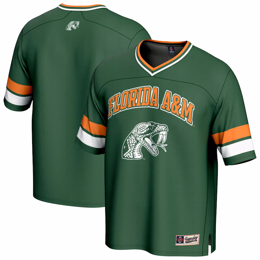 Youth GameDay Greats Green Florida A&M Rattlers Spirit Football Jersey - Jersey