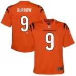 Youth Cincinnati Bengals Joe Burrow Nike Orange Game Jersey - Jersey