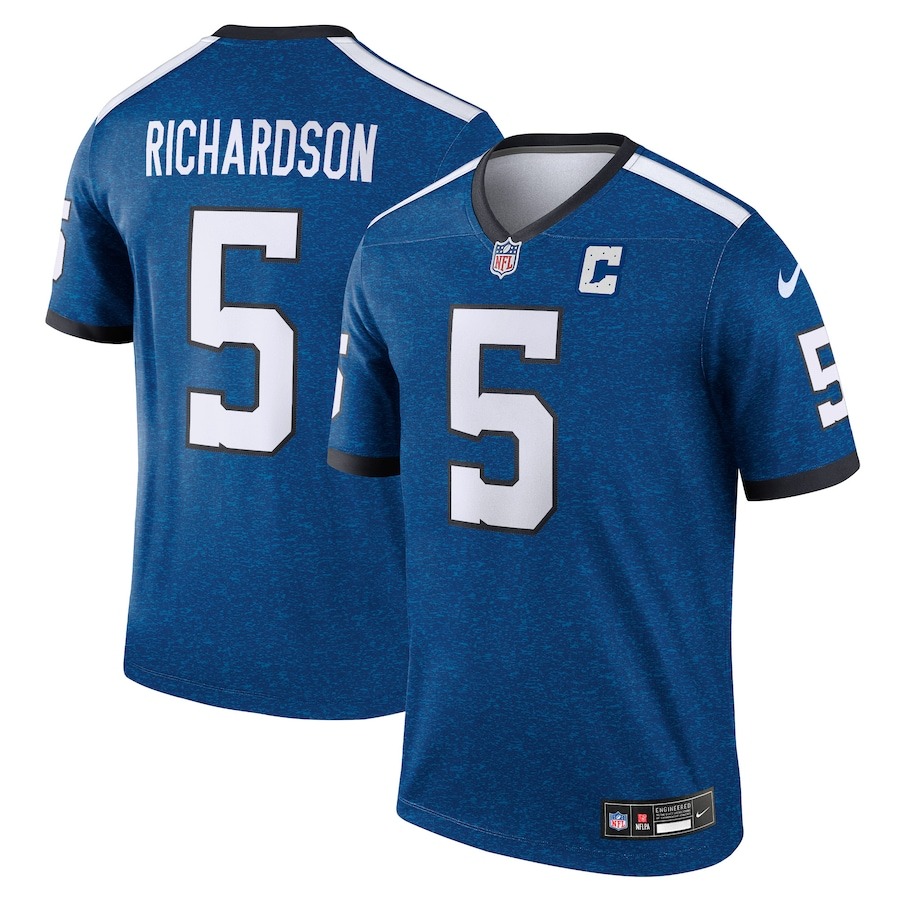 Men's Indianapolis Colts Anthony Richardson Nike Royal Alternate Legend Jersey - Jersey