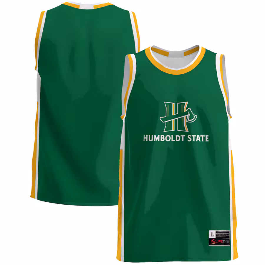 Humboldt State Jacks GameDay Greats  Lightweight Basketball Jersey - Green - Jersey