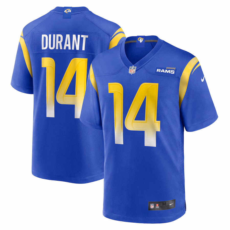 Men's Los Angeles Rams Cobie Durant Nike Royal Game Player Jersey - Jersey