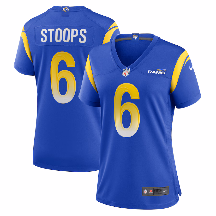 Women's Los Angeles Rams Drake Stoops Nike  Royal Game Jersey - Jersey