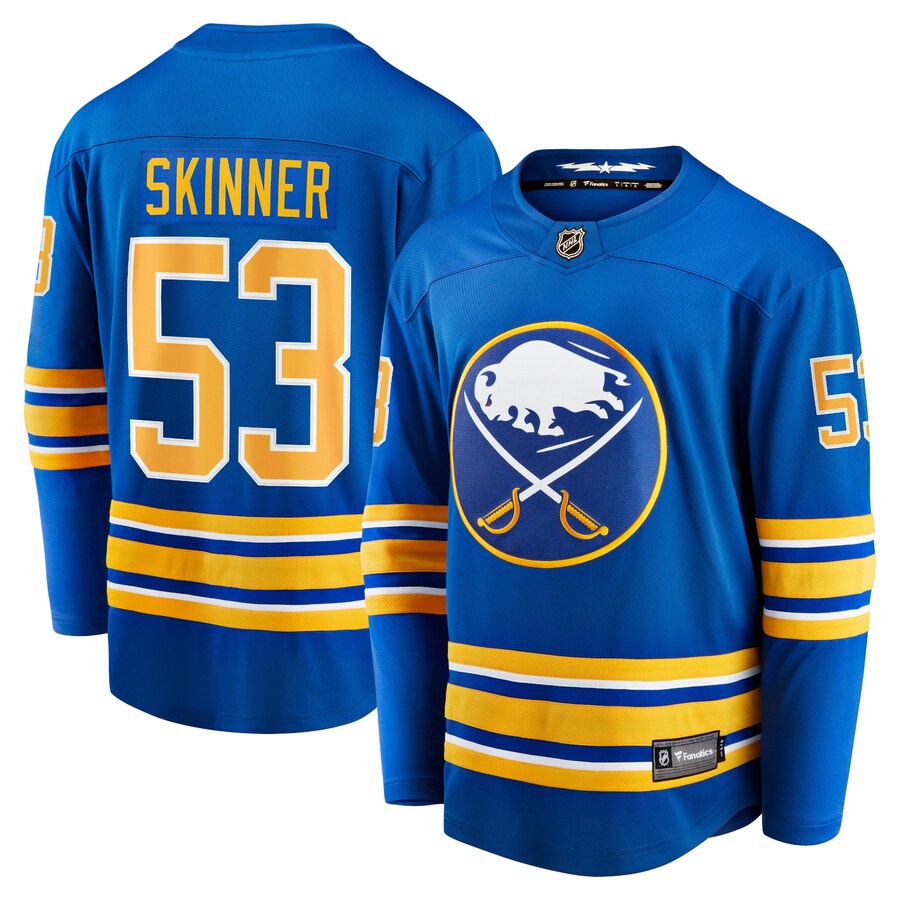 Men's Buffalo Sabres Jeff Skinner Fanatics Branded Royal Home Premier Breakaway Player Jersey - Jersey