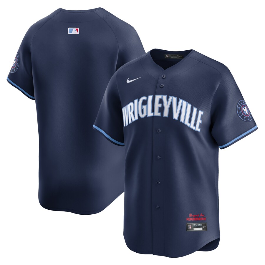Men's Chicago Cubs  Nike Navy City Connect Limited Jersey - Jersey