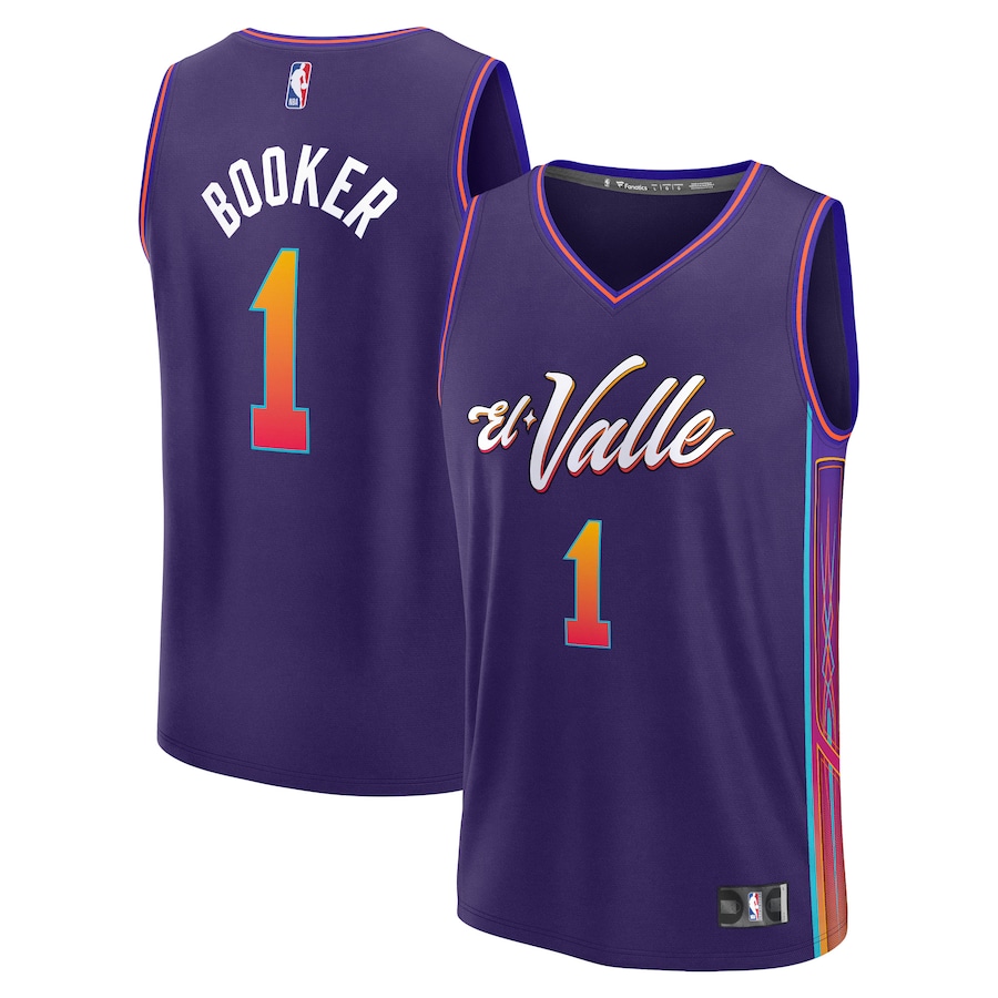 Youth Phoenix Suns Devin Booker Fanatics Purple Fast Break Jersey - City Edition - Jersey