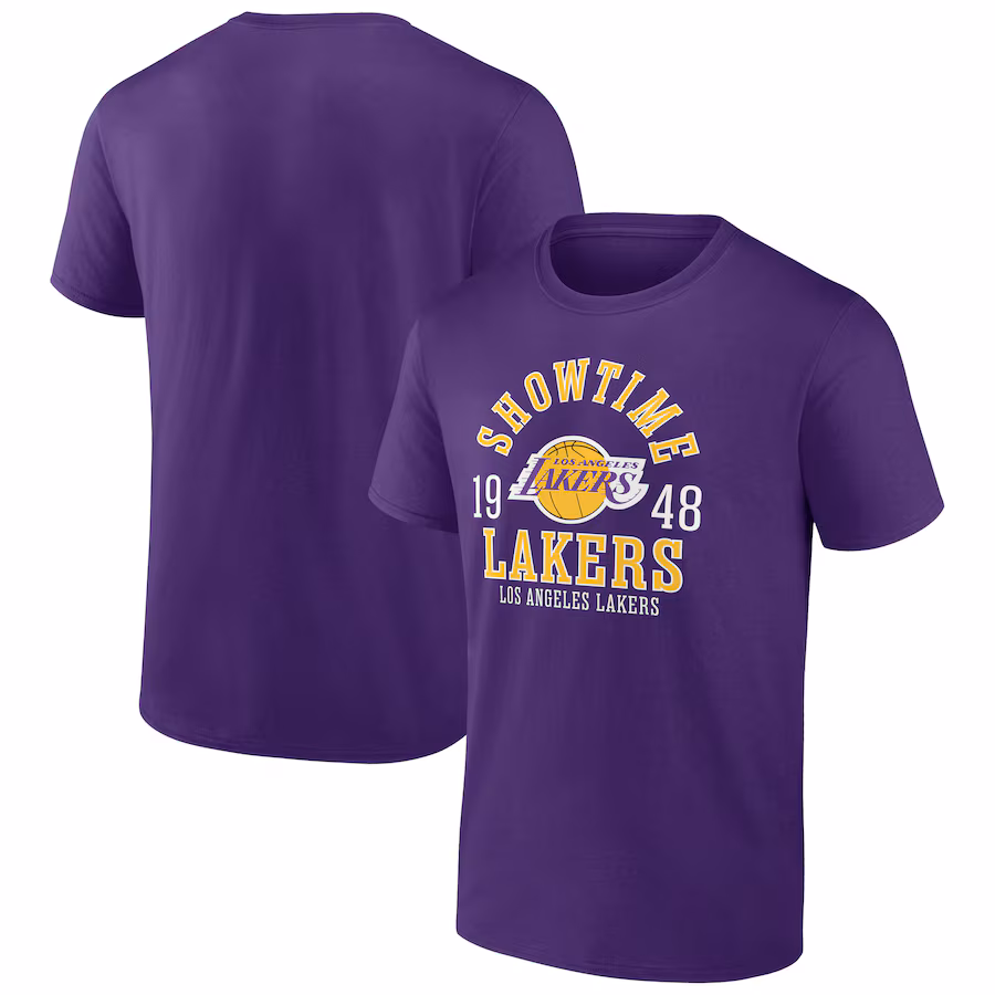 Men's Los Angeles Lakers Purple The Extras T-Shirt - Jersey