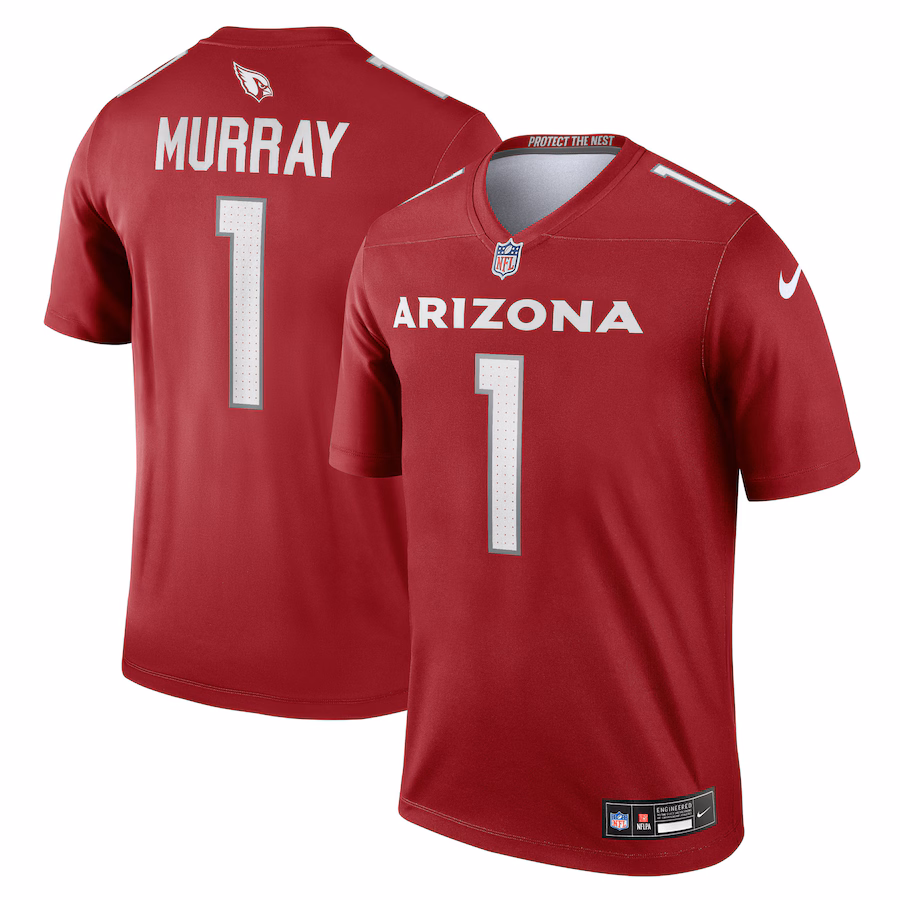 Men's Arizona Cardinals Kyler Murray Nike Cardinal Legend Player Performance Top - Jersey