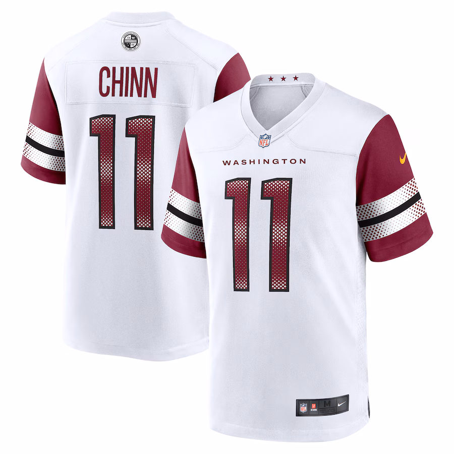 Men's Washington Commanders Jeremy Chinn Nike White Game Jersey - Jersey