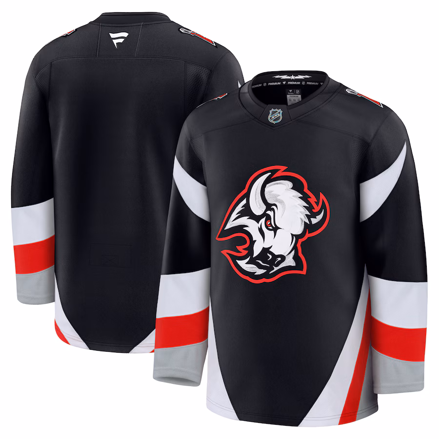 Men's Buffalo Sabres Fanatics Black Alternate Premium Jersey - Jersey