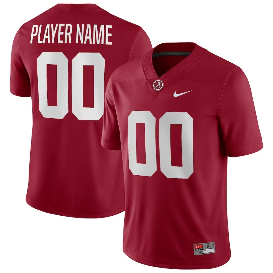 Alabama Crimson Tide Nike NFL Alumni Pick-A-Player Game Jersey - Crimson - Jersey