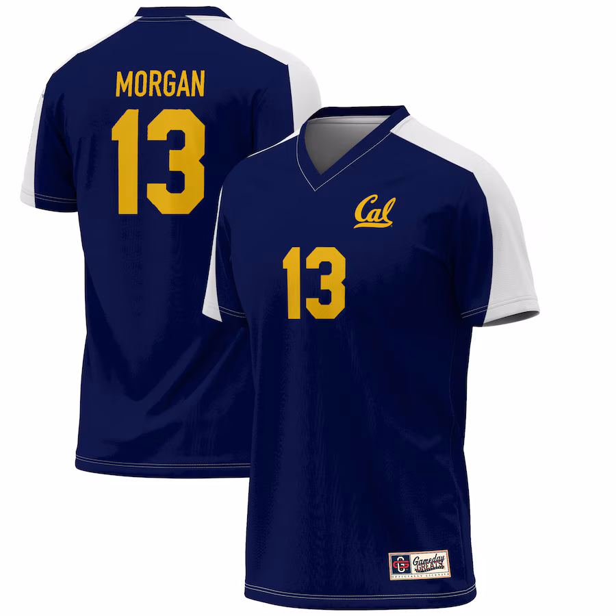 Youth GameDay Greats Alex Morgan Navy Cal Bears Lightweight Alumni Soccer Jersey - Jersey