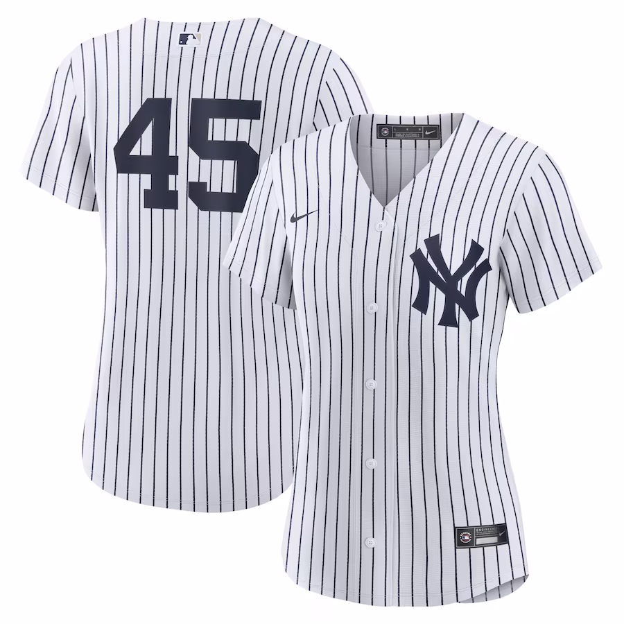 Women's New York Yankees Gerrit Cole Nike White Home Replica Player Jersey - Jersey