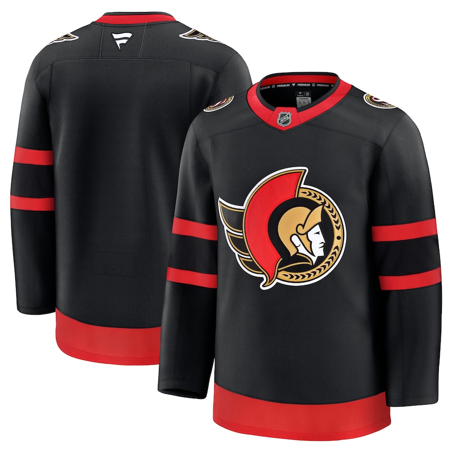 Men's Ottawa Senators Fanatics Black Home Premium Jersey - Jersey