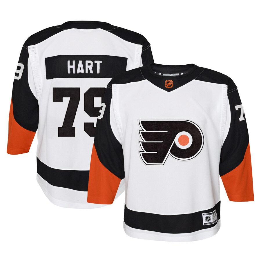 Youth Philadelphia Flyers Carter Hart White Special Edition 2.0 Premier Player Jersey - Jersey