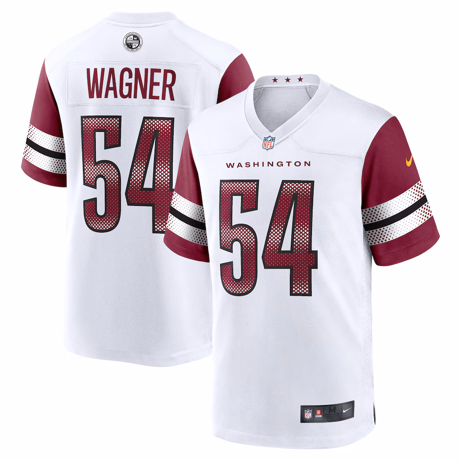 Men's Washington Commanders Bobby Wagner Nike White Game Jersey - Jersey