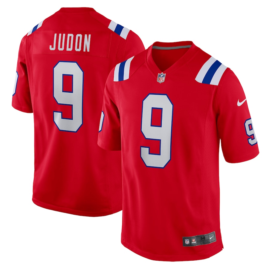 Men's New England Patriots Matthew Judon Nike Red Alternate Game Jersey - Jersey