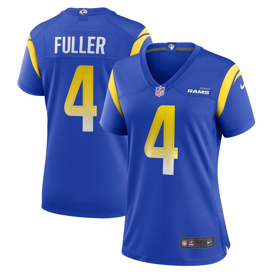 Women's Los Angeles Rams Jordan Fuller Nike Royal Game Player Jersey - Jersey