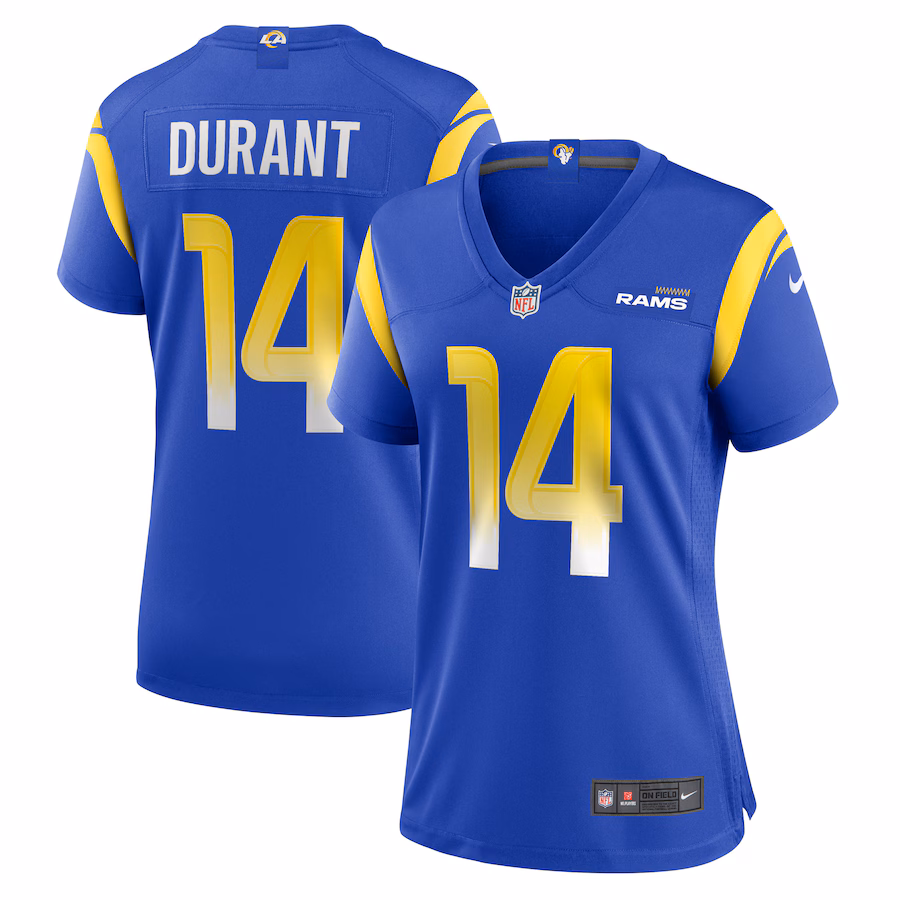 Women's Los Angeles Rams Cobie Durant Nike Royal Game Player Jersey - Jersey