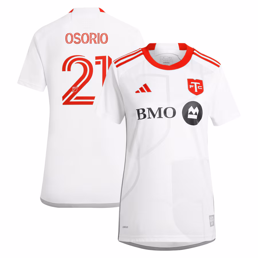 Women's Toronto FC Jonathan Osorio adidas White 2024 GTA Kit Replica Player Jersey - Jersey