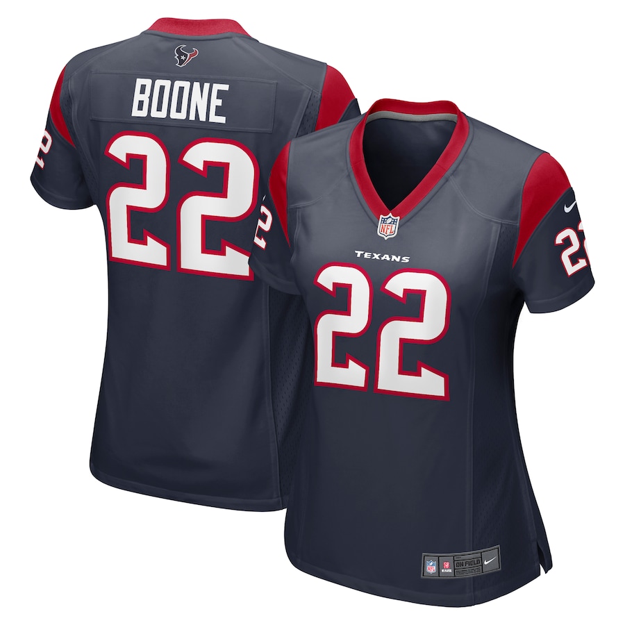Women's Houston Texans Mike Boone Nike Navy Game Player Jersey - Jersey
