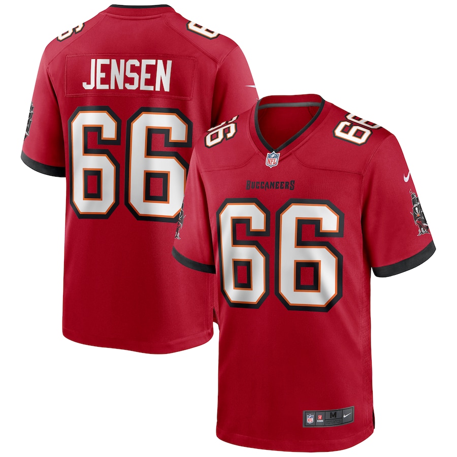 Men's Tampa Bay Buccaneers Ryan Jensen Nike Red Game Jersey - Jersey
