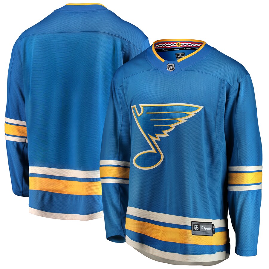 Youth St. Louis Blues Fanatics Branded Blue Alternate Breakaway Jersey - Jersey