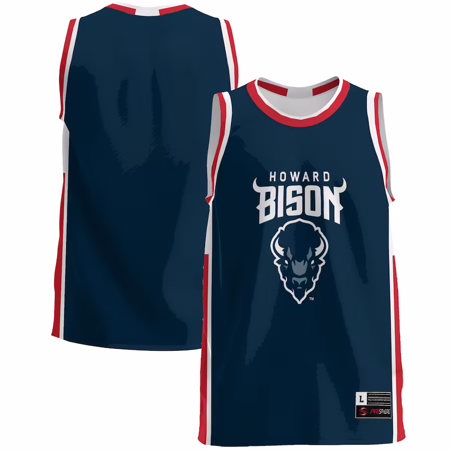 Howard Bison GameDay Greats  Lightweight Basketball Jersey - Blue - Jersey