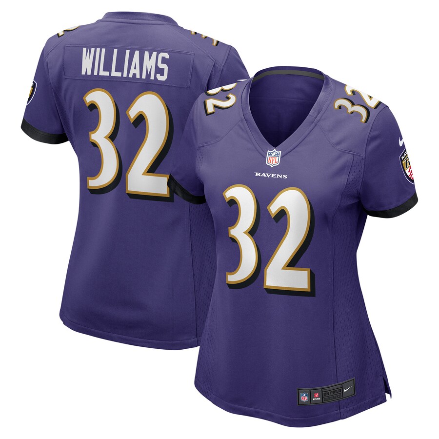 Women's Baltimore Ravens Marcus Williams Nike Purple Game Jersey - Jersey