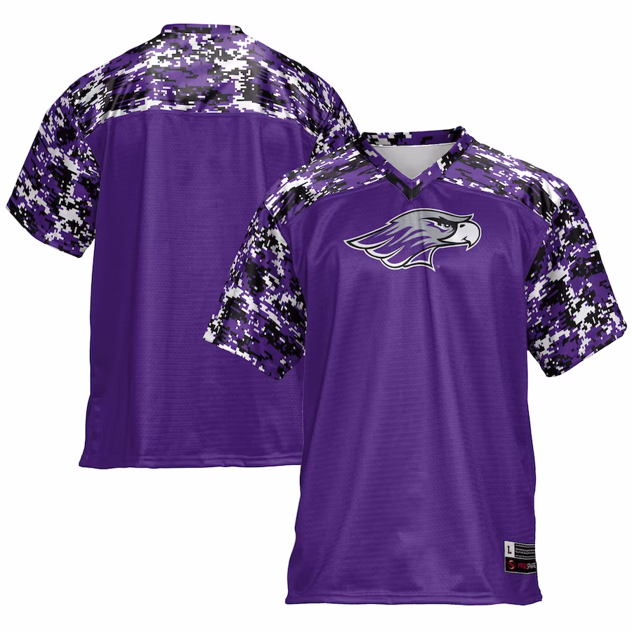 Wisconsin-Whitewater Warhawks GameDay Greats Football Jersey - Purple - Jersey