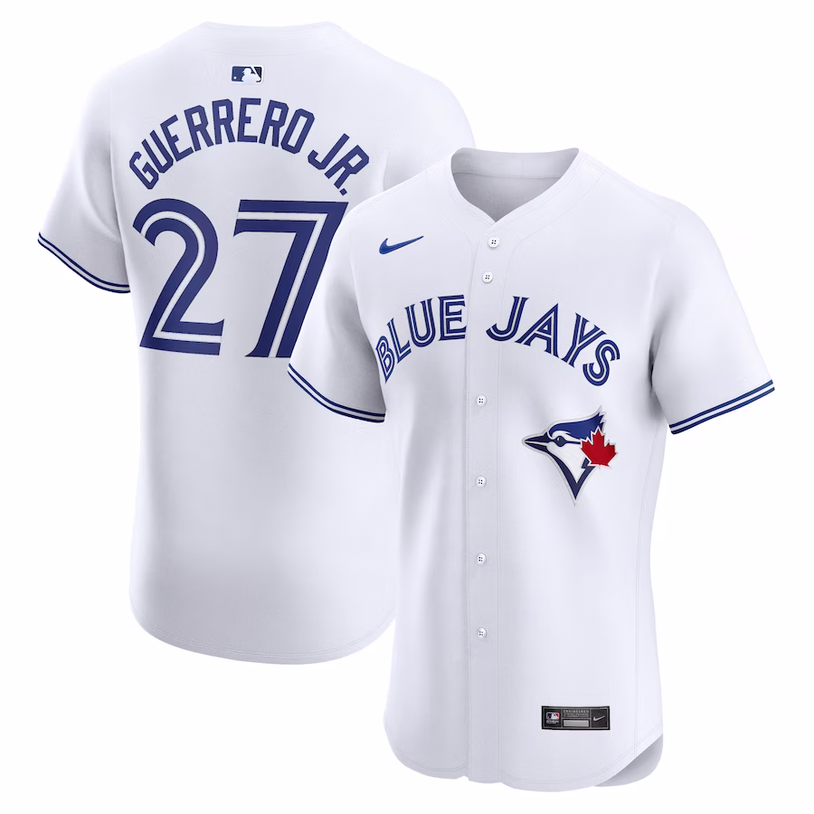 Men's Toronto Blue Jays Vladimir Guerrero Jr. Nike White Home Elite Player Jersey - Jersey