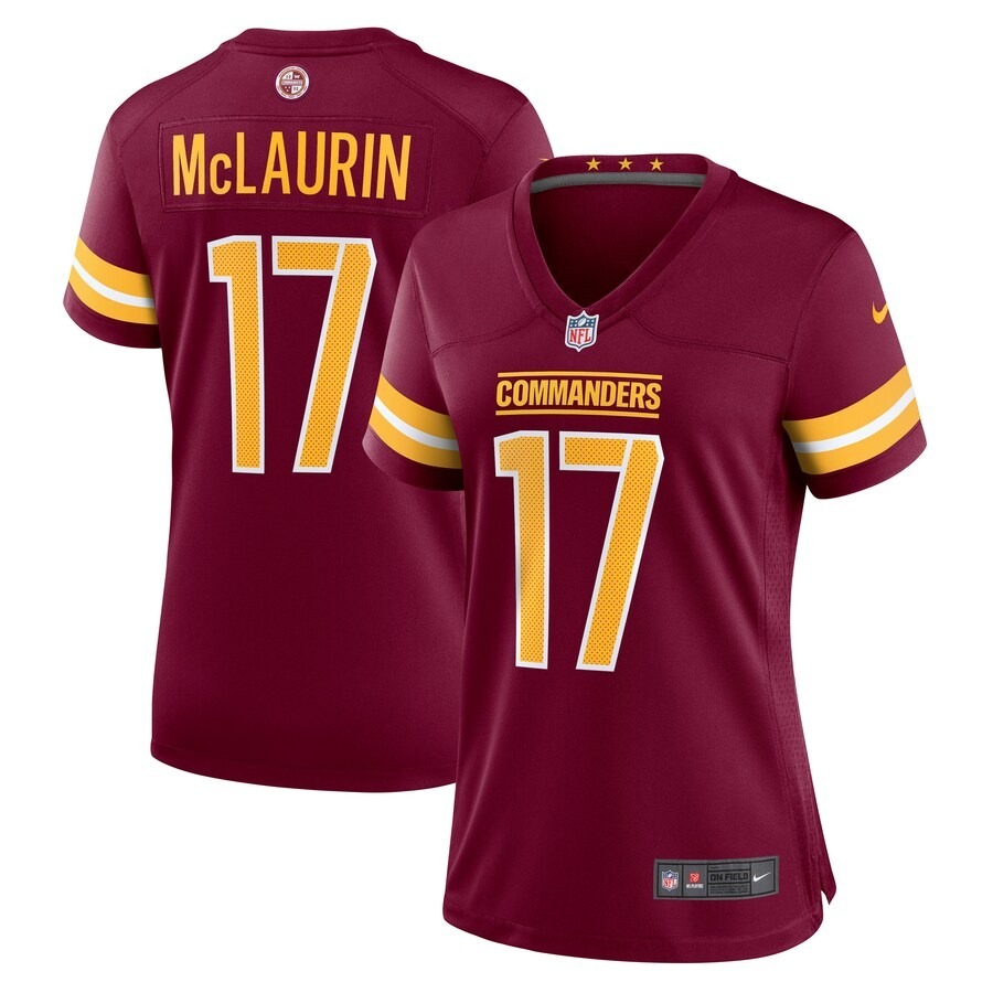 Women's Washington Commanders Terry McLaurin Nike Burgundy Player Jersey - Jersey