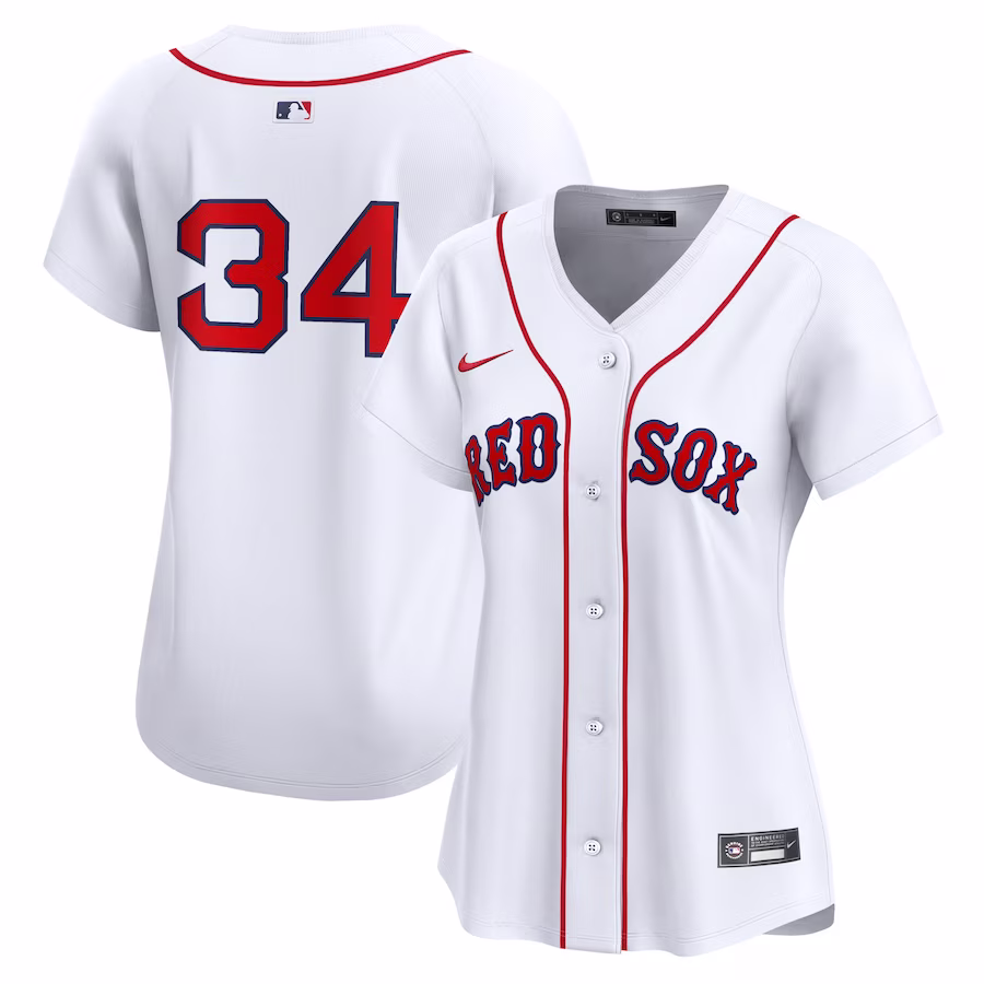 Women's Boston Red Sox David Ortiz Nike White Home Limited Player Jersey - Jersey
