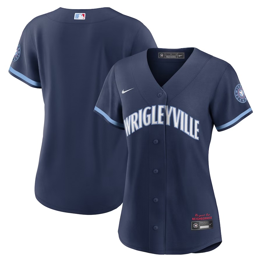Women's Chicago Cubs Nike Navy City Connect Replica Jersey - Jersey