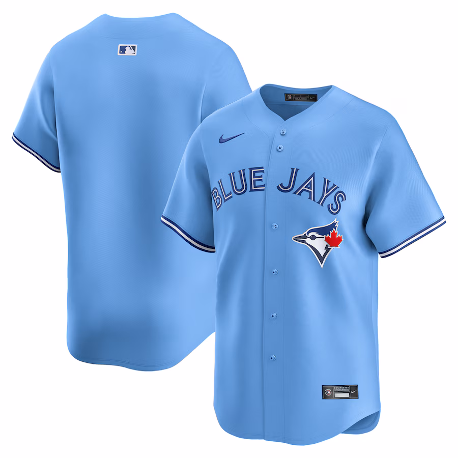Men's Toronto Blue Jays  Nike Light Blue  Alternate Limited Jersey - Jersey